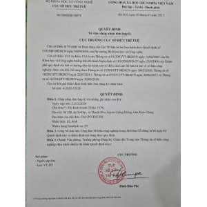 IV. Các chứng nhận của sản phẩm